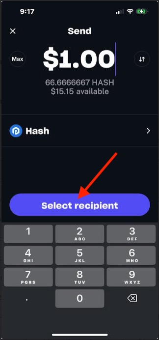 Transferring Hash Between Wallets – Figure Markets